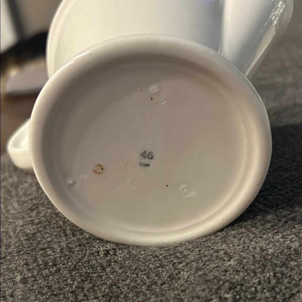 Vgt Metlox Poppytrail Daisy creamer. 60-70’s. Lid fits but goes with sugar bowl. - Picture 2 of 5
